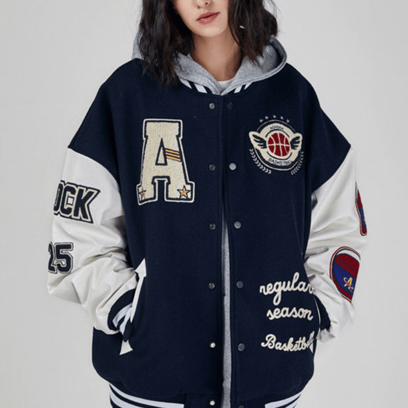 Vintage Classic Embroidery Patchwork Jacket