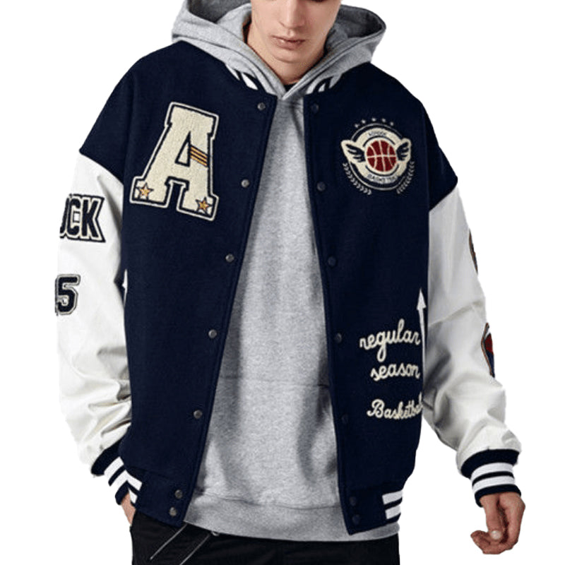 Vintage Classic Embroidery Patchwork Jacket