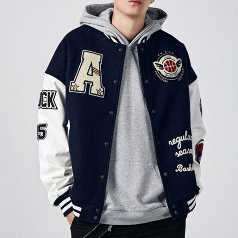 Vintage Classic Embroidery Patchwork Jacket