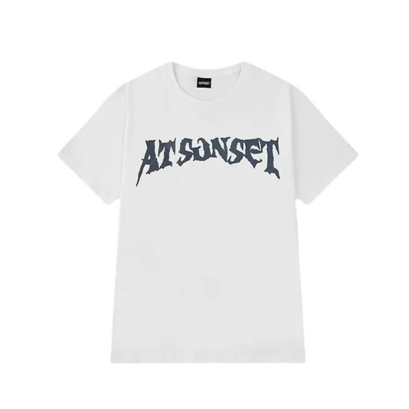Romantic Sunset Print T-shirt