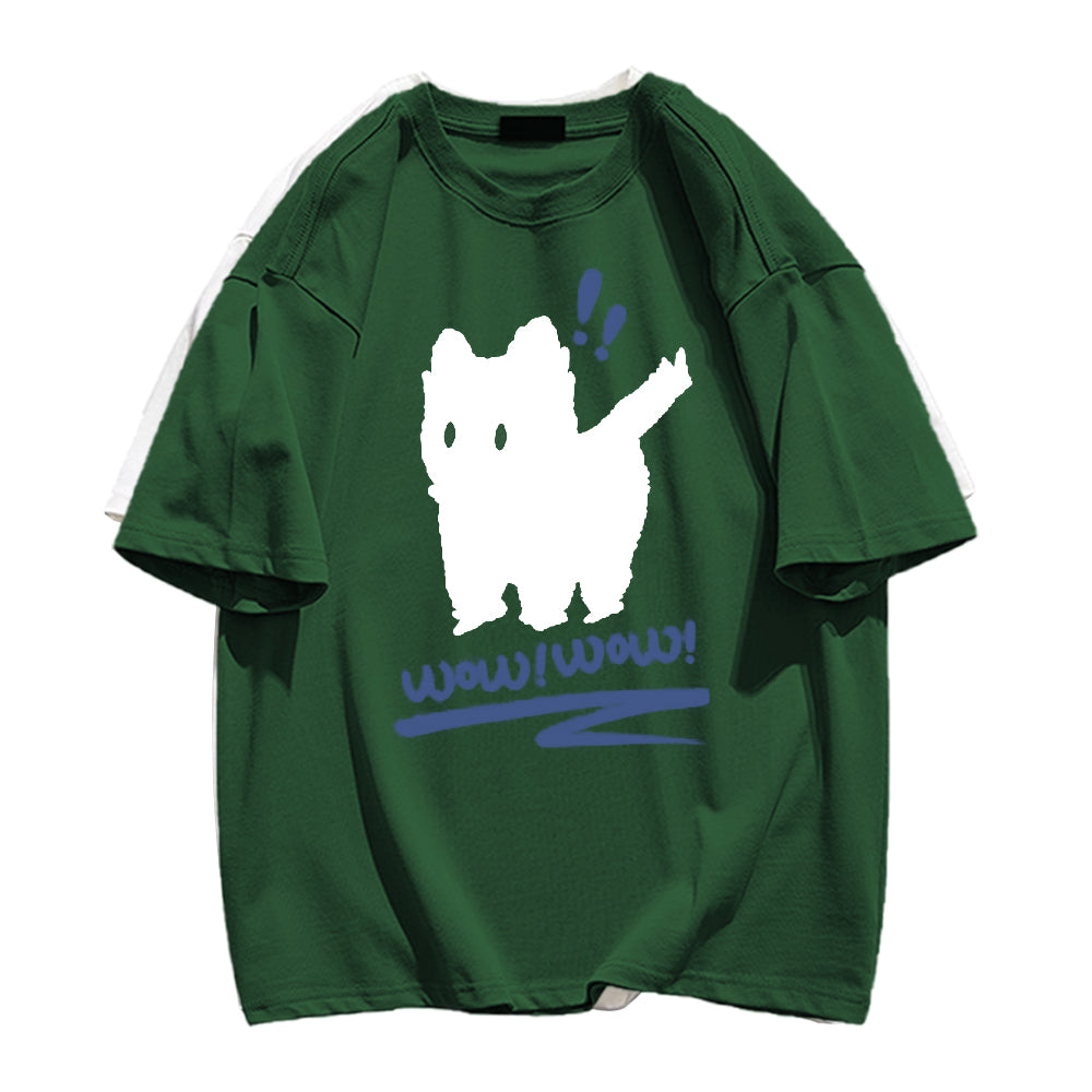 Scared Shadow Cat T-shirt