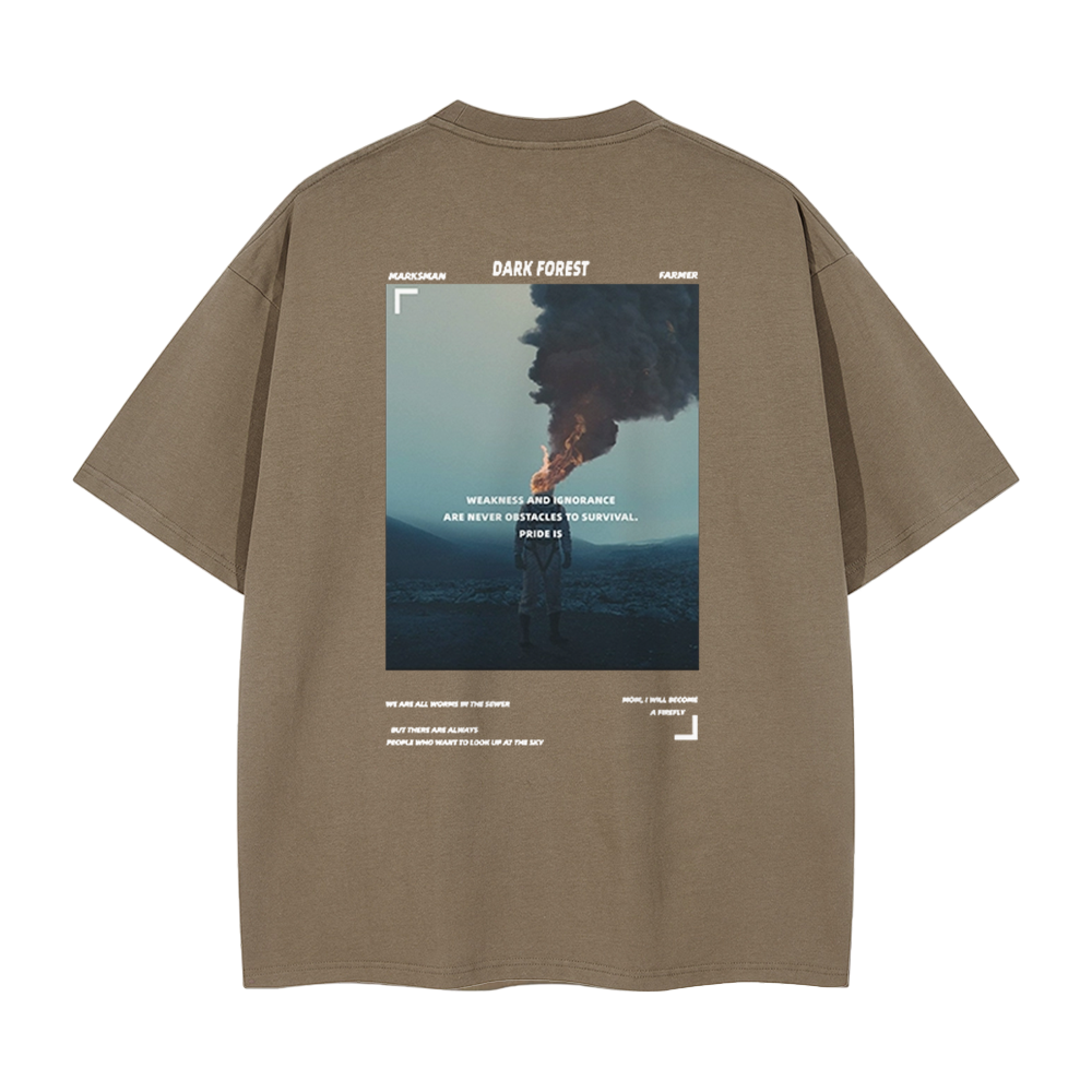 Pure Cotton 260G Dark Forest  T-shirt